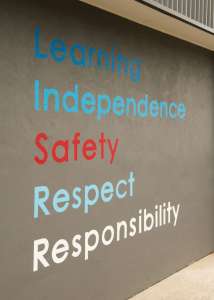 Learning, Independence, Safety, Respect, Responsibility
